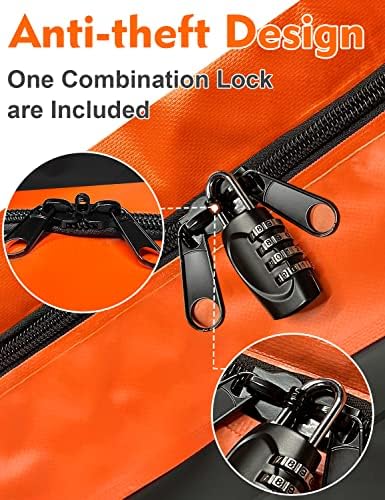 FIVKLEMNZ 21 Cubic Rooftop Cargo Carrier Waterproof Soft Car Roof Bag - Image 3