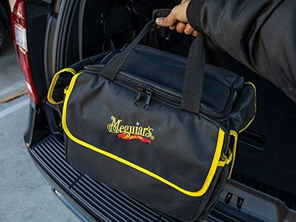 Meguiar's Detailing Bag - Premium Car Bag and Detailing Supply Organizer - Portable for All Your Favorite Supplies, Black - Image 5