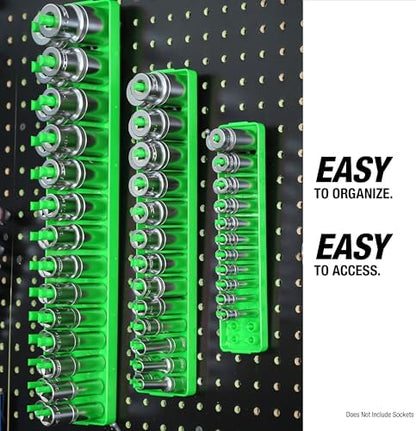 OEMTOOLS 22233 6-Pc SAE & Metric Socket Tray Set for Sizes 1/4", 3/8”, 1/2" - Image 7