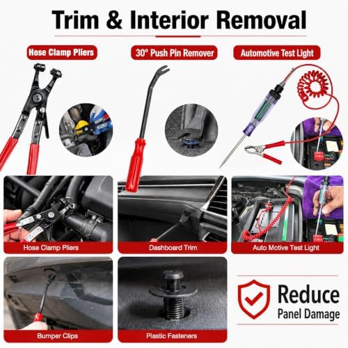 15PCS Automotive Electrical Disconnect Pliers Kit - Image 3