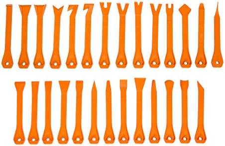 Lisle 68740 27 piece Trim Removal Master Set, Orange by Lisle