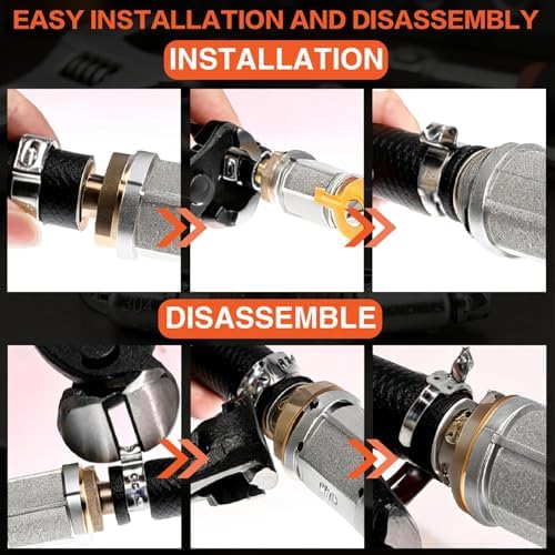 360Pcs 304SS Stepless Single Ear Hose Clamps Kit with Pliers for Fuel Line - Image 4