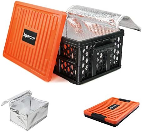 Mymazn Trunk Crate Organizer with Cooler for Car by Mymazn