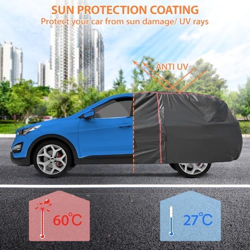 Car Cover Waterproof All Weather for SUV (185-190 inch) - Image 3