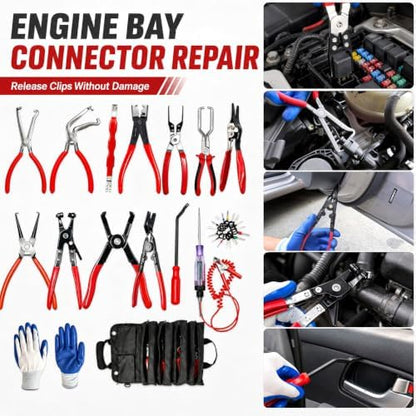 15PCS Automotive Electrical Disconnect Pliers Kit - Image 6
