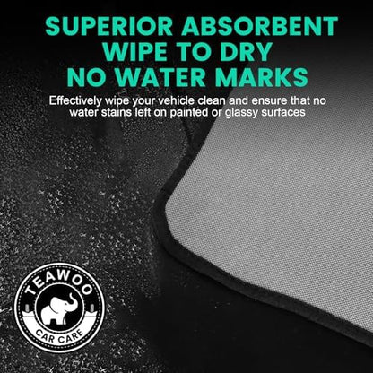 3 Pack Bulk Microfiber Towels for Cars, Microfiber Drying Towel, 35" x 24" - Image 4