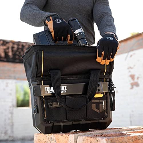 ToughBuilt ClipTech - 16" Massive Mouth Tool Bag, HardBody, TB-CT-62-16A - Image 3