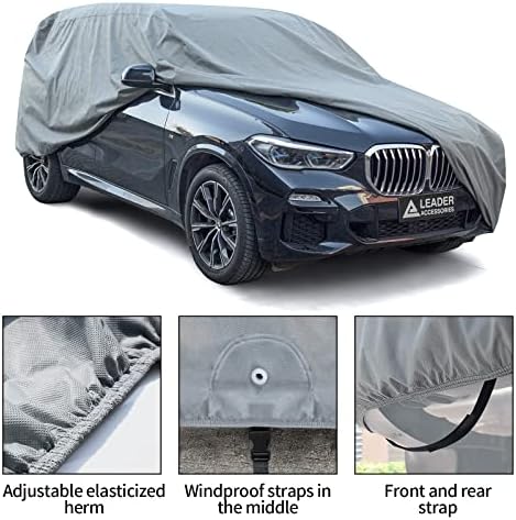 Leader Accessories SUV Car Cover All-Weather Protection, Fits 188"-206" - Image 2