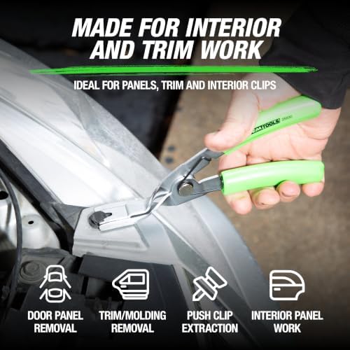 OEMTOOLS 25930 Panel and Trim Clip Pliers, Automotive Fastener Removal Tool - Image 5