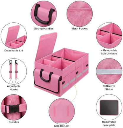 GDNasist Car Trunk Organizer and Storage for Car, SUV & Sedan - Image 5