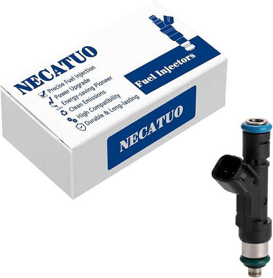 0280158119 Fuel Injectors (Set of 1) Compatible with Jeep Wrangler, ForDodge Grand Caravan, ForChrysler Town & Country, ForVolkswagen Routan (4 Holes) for # FJ1029 7B0906031