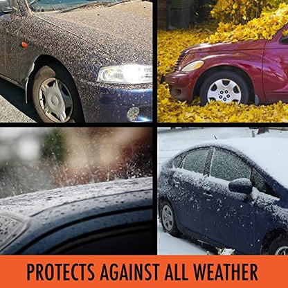 Motor Trend Safeguard Heavy Duty Car Cover for Vans & SUVs - Car Tarp Waterproof All Weather SUV, Sun Protection, UV Rain Snow Winter, Outdoor Reflective - Up to 185" Length - Image 5