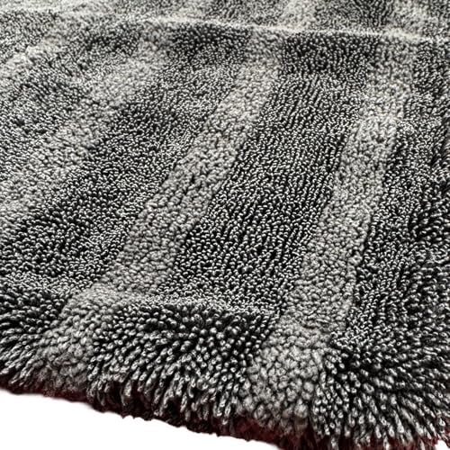 Thor The Weapon of Mass Drying (W.M.D) Premium Microfiber Drying Towel – Super Absorbent Dual-Pile Auto Detail Towel (Medium 20" x 24") Korean 1200 GSM Streak-Free Drying for Automobiles - 2 Pack - Image 3