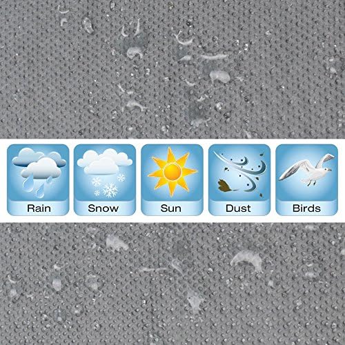 Truck Car Cover For Automobiles - Heavy Duty Waterproof All Weather Multi-Layer Outdoor Indoor Protection UV Sun Rain Snow Dust - Universal Fit For All Trucks Pickup Trucks - 250"(L) x 80"(W) x 69"(H) - Image 4