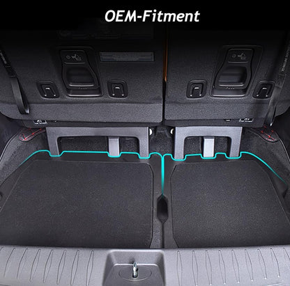 Kia Carnival Trunk Organizer Storage Box, Insert Cargo Bins for 2021-2026 Carnival, Rear Hatch Container with Lid Tray - Image 4