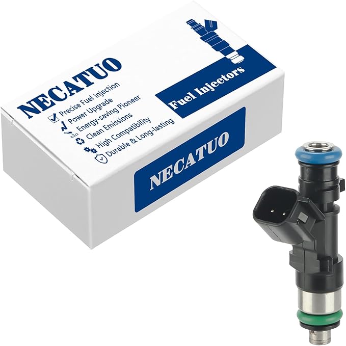 0280158028 Fuel Injectors (Set of 1) Compatible with Dodge Stratus Nitro Journey Charger Challenger Magnum For Chrysler Sebring Pacifica 300 2.7 3.5 4.0L (4 Holes) for # 812-12138 04591986AA