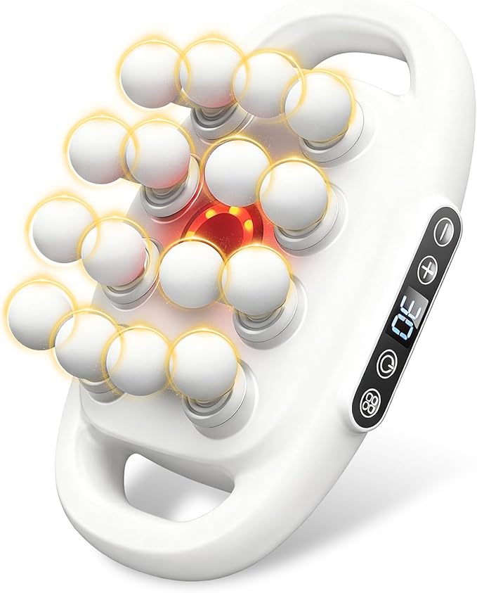 PakaLife 16-Drive 8-Head Massage Gun Set，Professional Massage Gun Deep Tissue with Cupping Kit for Massage Therapy, Back Massager for Pain Relief Deep Tissue, Portable Muscle Massager Gun (Black)