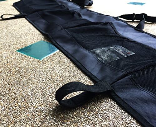 P&F HIGH QUALITY PRODUCTS SUV Trunk Organizer by P&F, Extra Large Collapsible Cargo Net Backseat Storage with Umbrella Holder Hanging for Compact Crossovers to Mid-size SUVs, CRV (black w/h - XL) - Image 7