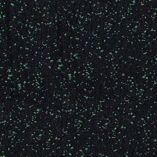 American Floor Mats 1/4in (7mm) Thick 10% Green 4' x 35' Heavy Duty Rubber Rolls, Protective Exercise Mats, Home Gym Rubber Flooring - Image 7
