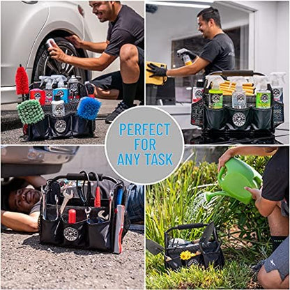 Chemical Guys, Quick Load Collapsible Detailing Caddy & Organizer, Black - Image 5