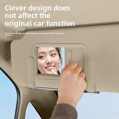 Leather Car Tissue Box for Car Interior, Multi-Function Tissue Holder with Visor Clip, Armrest & Back Seat Napkin Organizer, Vehicle Tissue Dispenser Accessories (Brown Flat)