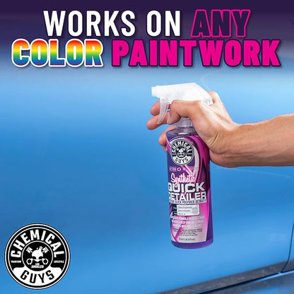 Chemical Guys WAC21116 Synthetic Quick Detailer, Safe for Cars, Trucks, SUVs, Motorcycles, RVs & More, 16 fl oz (Pack of 2)