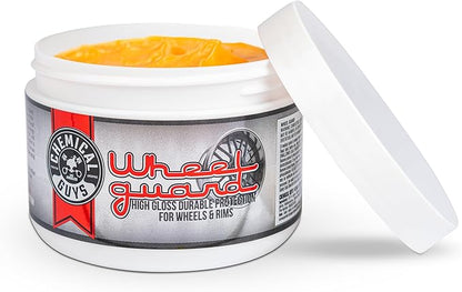 Chemical Guys WAC315 Wheel Guard and Rim Wax, Safe for Cars, Trucks, SUVs, Motorcycles, RVs & More, 8 fl oz