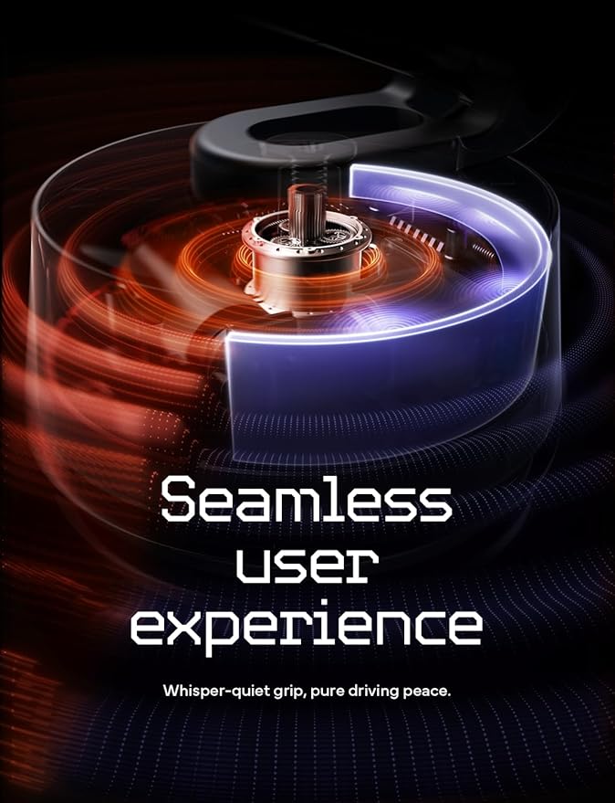 LISEN for MagSafe Suction Car Phone Holder Mount, Electric Vacuum Magnetic Phone Holder Stand, 360° Adjustable Vlogging Travel, Only for Mirror/Smooth Surface, for iPhone 17 16e 16 Pro Max 15 14 13 12