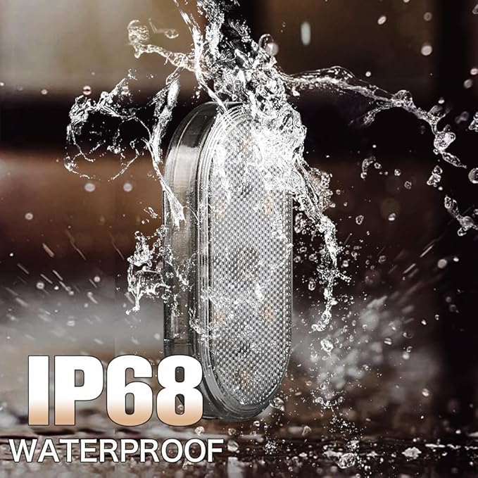 4Pcs Car LED Lights Interior Wireless, 7 Colors Interior Car Lights with 6 Bright LED Lamp Beads, Portable USB Rechargeable Car Interior Led Night Light for Car Decor