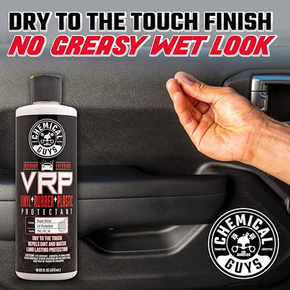 Chemical Guys VRP Vinyl, Rubber, and Plastic Dressing - Tire Dressing, Non-Greasy, Dry-to-the-Touch Shine for Tires, Trim, and More, Safe for Cars, Trucks, SUVs, RVs & More - 128 oz