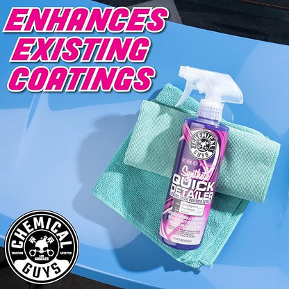 Chemical Guys WAC21116 Synthetic Quick Detailer, Safe for Cars, Trucks, SUVs, Motorcycles, RVs & More, 16 fl oz (Pack of 2)