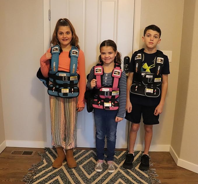 RideSafer - Small Pink, Lightweight, Compact, Portable Car Seat - Perfect for Travel and Everyday Child Safety