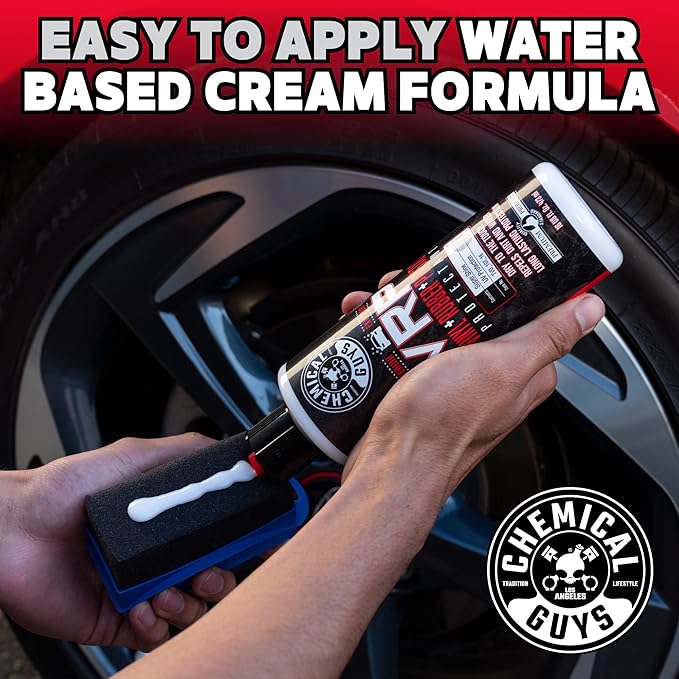 Chemical Guys VRP Vinyl, Rubber, and Plastic Dressing - Tire Dressing, Non-Greasy, Dry-to-the-Touch Shine for Tires, Trim, and More, Safe for Cars, Trucks, SUVs, RVs & More - 128 oz