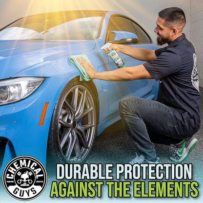 Chemical Guys Swift Wipe Sprayable Waterless Car Wash Spray - Spray and Wipe to Safely Clean and Shine Cars, Trucks, Motorcycles, RV & More, High Lubrication Formula, 128 oz