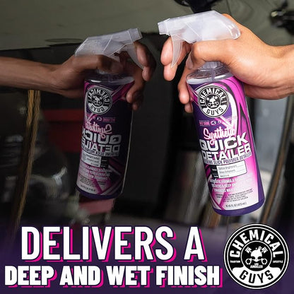 Chemical Guys WAC21116 Synthetic Quick Detailer, Safe for Cars, Trucks, SUVs, Motorcycles, RVs & More, 16 fl oz (Pack of 2)
